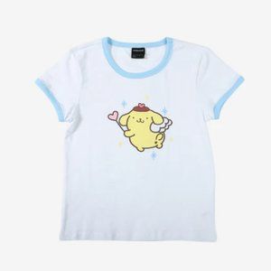 Sanrio Pompompurin Fairy Ringer Baby Tee